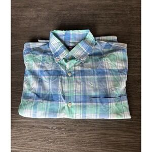 Vineyard Vines Classic Fit Murray Shirt. Long Sleeve Button Up. Mens Large. Mint